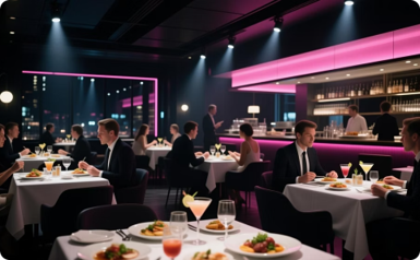 Restaurants, Cafés & Lounges